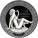 Palau LEDA AND THE SWAN series ETERNAL SCULPTURES $10 Silver Coin High Relief Smartminting Technology Marble effect 2019 Black Proof 2 oz